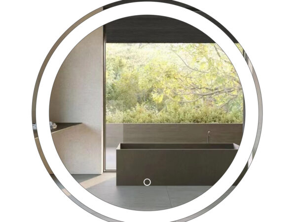 Wall Mounted Makeup LED Bathroom Vanity Mirror with Anti-Fog and Bluetooth Options
