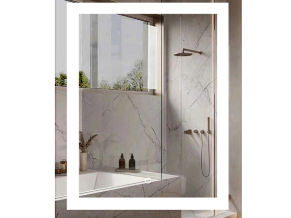 Wall Mounted Makeup LED Bathroom Vanity Mirror with Anti-Fog and Bluetooth Options